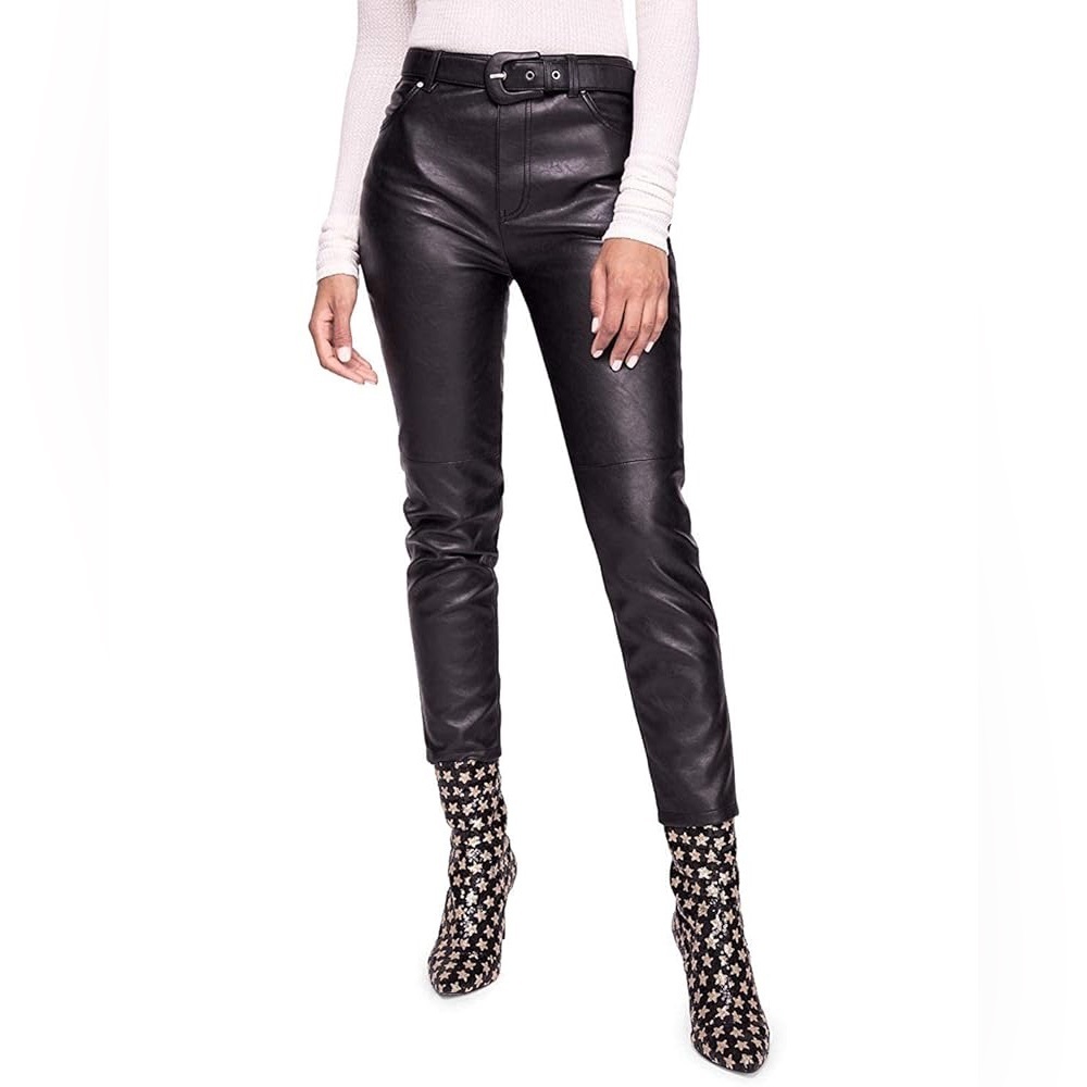 WE THE FREE faux leather skinny pants size 30 black‎